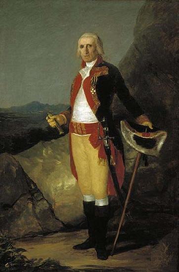 Francisco de Goya General Jose de Urrutia Sweden oil painting art